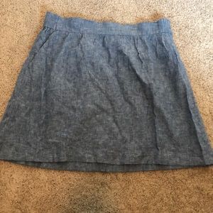 Denim skirt